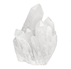 clear quartz crystal